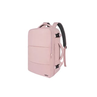Foto 1 | Mochila De Viaje Para Mujer Lab.g, Aprobado Por Avión 10kg, Antirrobo Rosa