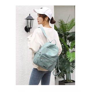 Foto 2 | Mochila Bolso De Mujer Impermeable Antirrobo Verde Claro