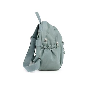 Foto 4 | Mochila Bolso De Mujer Impermeable Antirrobo Verde Claro