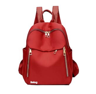 Foto 1 | Mochila Para Mujer Moda Impermeable, Rojo Belug