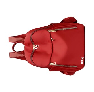 Foto 2 | Mochila Para Mujer Moda Impermeable, Rojo Belug