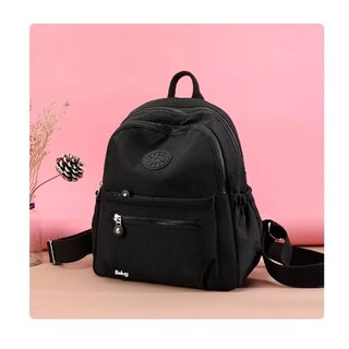 Foto 2 | Mochila Bolso De Mujer Moda Impermeable Antirrobo Moda Belug Negro