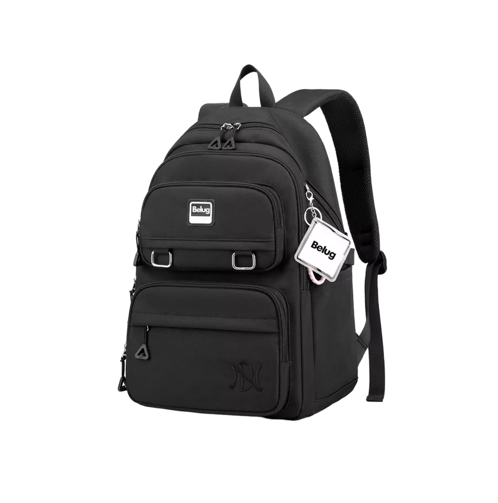 Foto 1 | Mochila Portátil Para Estudiantes Belug Tiene Gran Capacidad Y Es Liviana 35l Negro