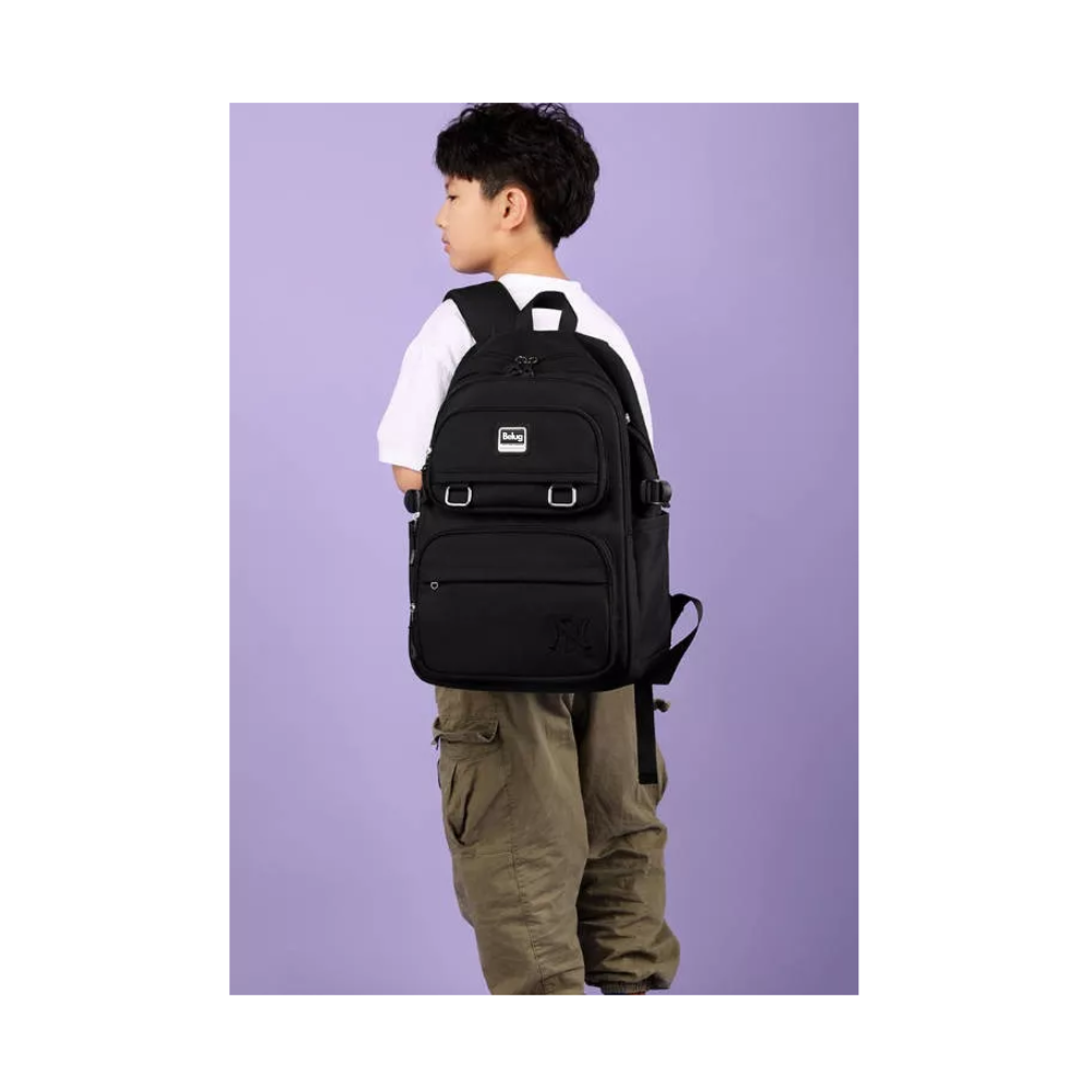 Foto 3 pulgar | Mochila Portátil Para Estudiantes Belug Tiene Gran Capacidad Y Es Liviana 35l Negro