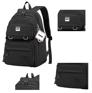 Foto 4 | Mochila Portátil Para Estudiantes Belug Tiene Gran Capacidad Y Es Liviana 35l Negro