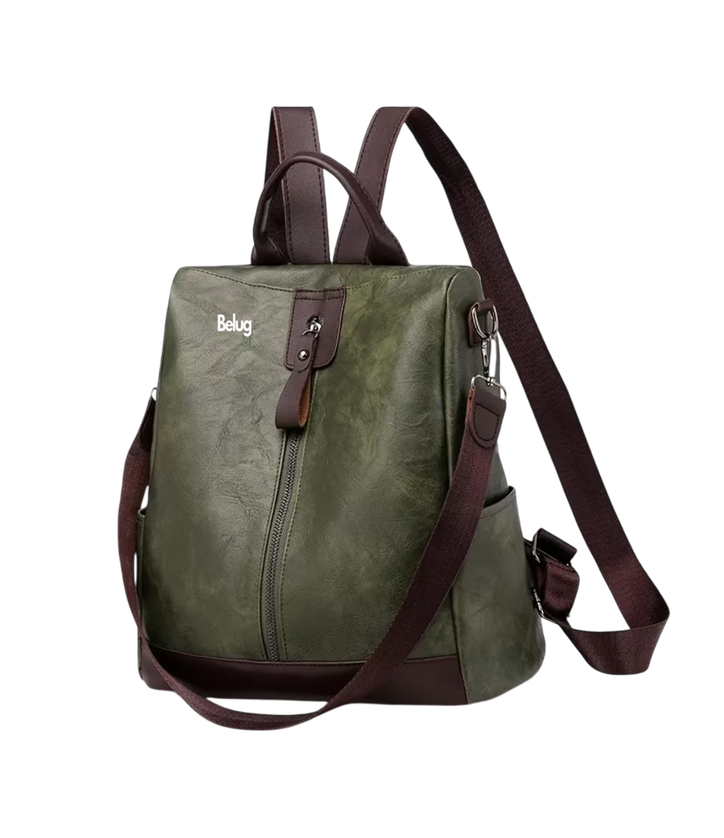 Foto 1 | Mochila Mujer, Mochila Antirrobo Bolsos Mochila Mujer Piel, Belug  Verde