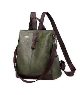 Foto 1 | Mochila Mujer, Mochila Antirrobo Bolsos Mochila Mujer Piel, Belug Verde