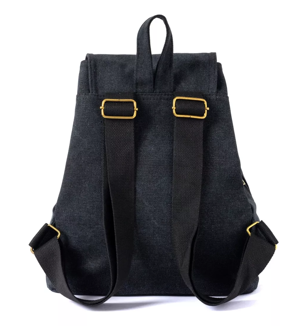 Foto 5 | Mochila Escolar Antirrobo Para Mujer, Lab.g Negro