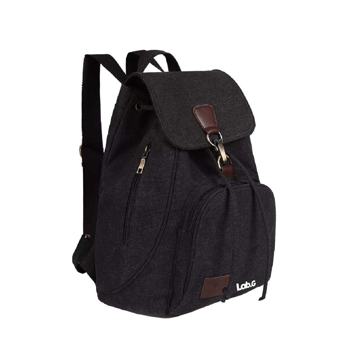 Foto 1 | Mochila Escolar Antirrobo Lab.g Para Mujer Mochila De Lona Se Adapta Una Laptop De 13 Pulgada Negro
