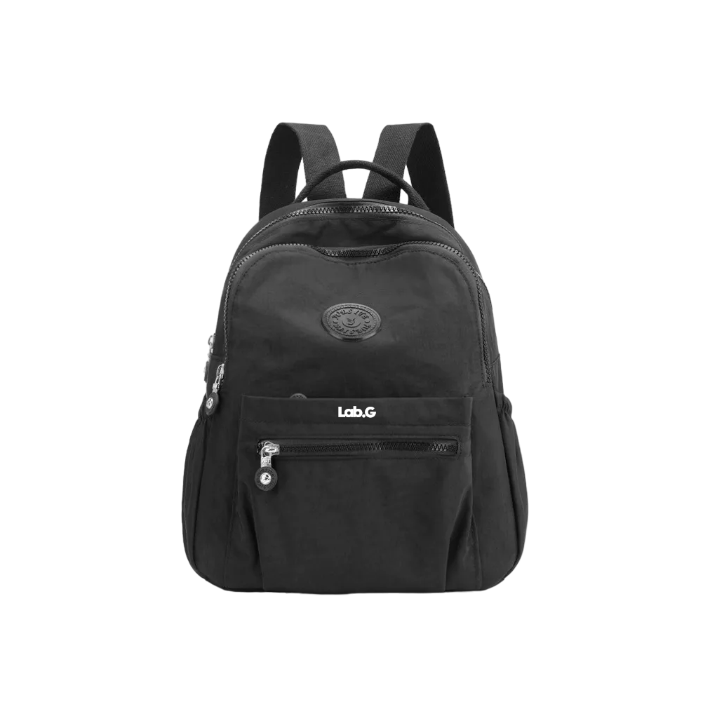 Mochila Lab.g Bolso De Mujer Impermeable Antirrobo Negro