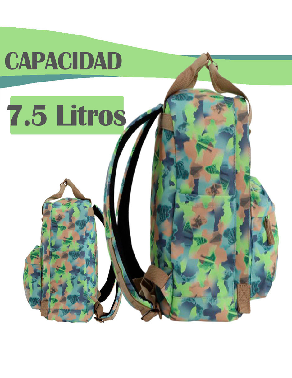 Foto 3 | Mochila Cave Discovery Chica Color Verde Camo