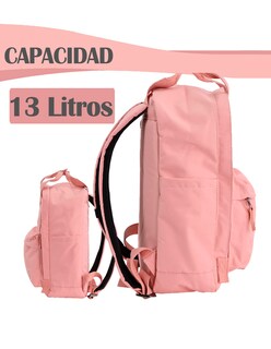 Foto 3 | Mochila Cave Color Coral Rosa Discovery