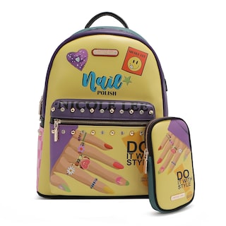 Foto 1 | Mochila Nicole Lee Print Porta Laptop Nail Polish