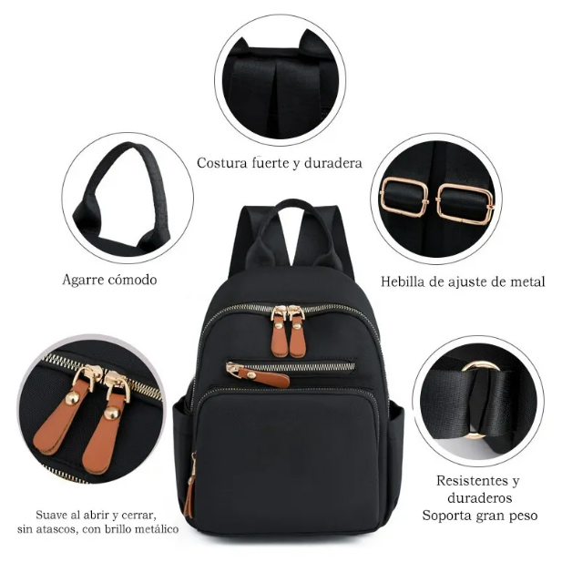 Foto 3 pulgar | Mochila Xtellar Antirrobo De Moda Para Mujer, Pequeña Y Práctica