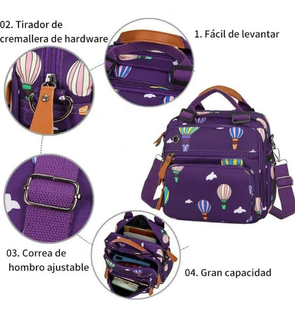 Foto 6 pulgar | Mochila Xtellar Antirrobo De Moda Para Mujer Bolso De Hombro Pequeño