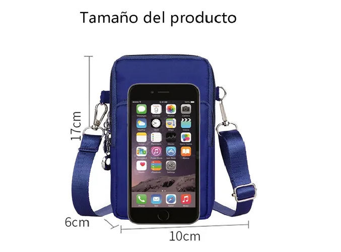 Foto 3 pulgar | Bolso Xtellar Bandolera Impermeable Multifuncional Casual Para Mujer