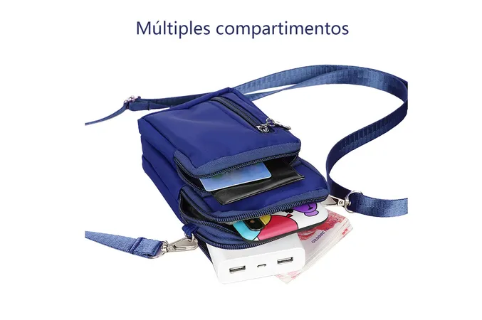 Foto 6 pulgar | Bolso Xtellar Bandolera Impermeable Multifuncional Casual Para Mujer