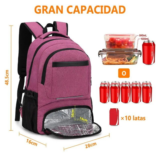 Foto 4 pulgar | Mochila Xtellar Púrpura