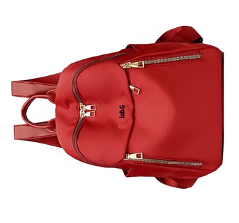 Foto 2 | Mochila Para Mujer Moda Impermeable, Rojo