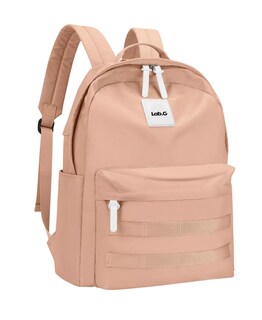 Foto 1 | Mochila Escolar De Moda Y Viaje Beige