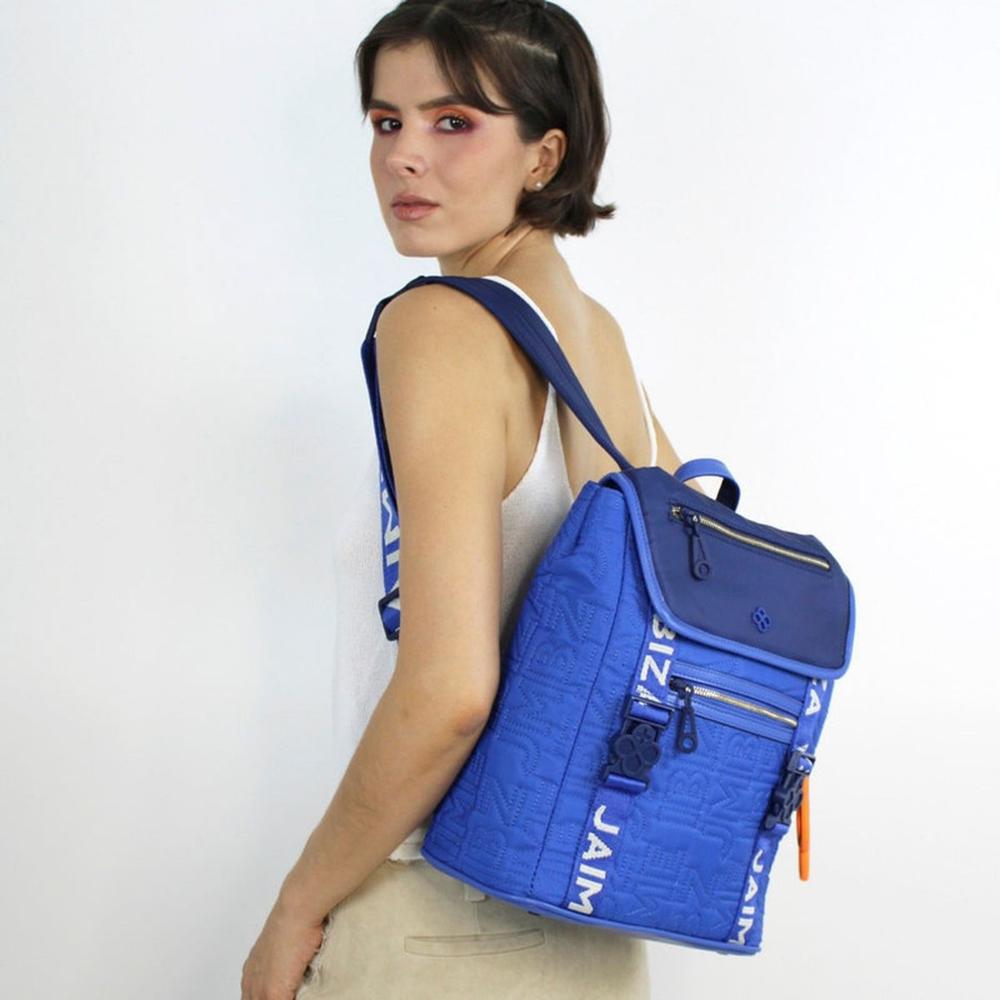 Foto 6 pulgar | Mochila Jaime Ibiza Azul