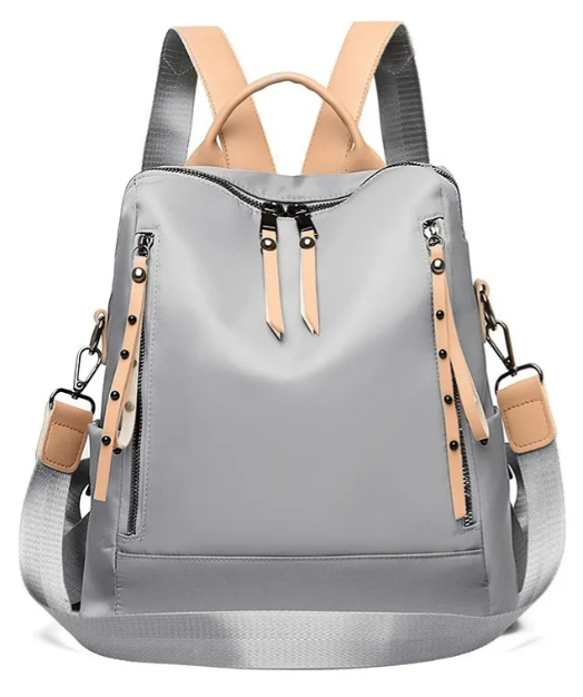 Foto 2 pulgar | Xtellar Mochila De Viaje A La Moda Para Mujer Bolsos Casuales Color De Gris