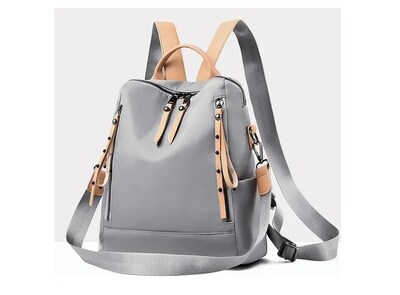 Foto 2 | Ninzi Mochila De Viaje A La Moda Para Mujer Bolsos Casuales Color De Gris