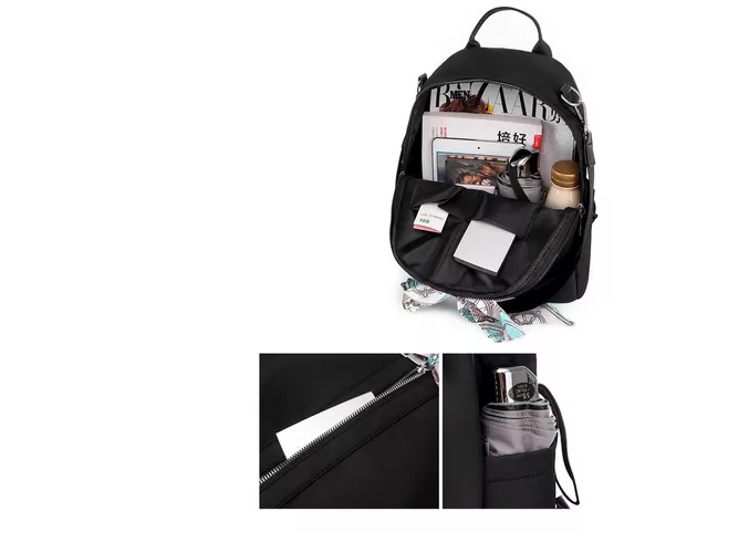 Foto 5 pulgar | Mochila Xtellar Casual  Color Negro 18l