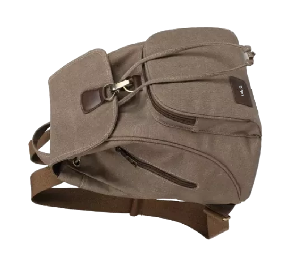 Foto 3 pulgar | Mochila Escolar Antirrobo Para Mujer Mochila De Lona Se Adapta Una Laptop De 13 Pulgadas Marrón