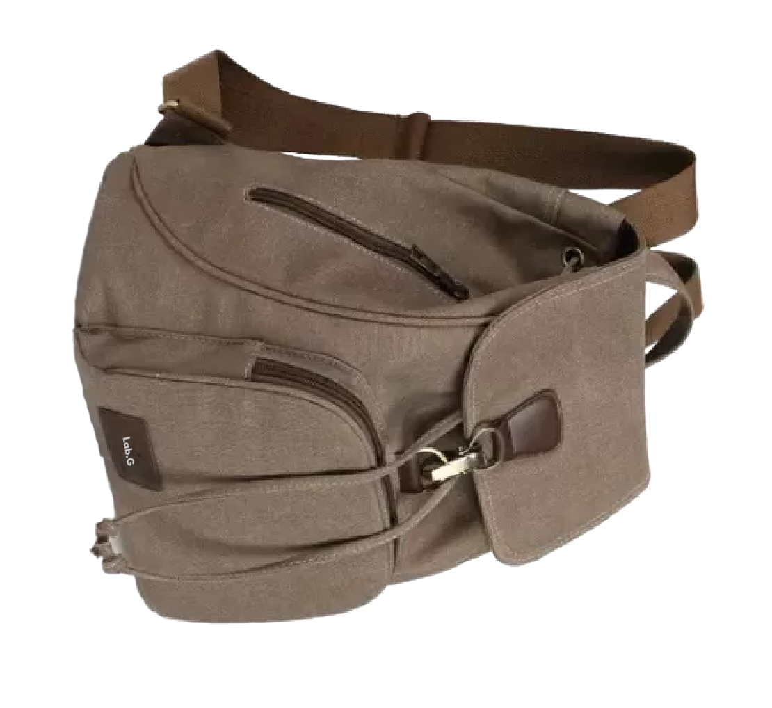 Foto 5 pulgar | Mochila Escolar Antirrobo Para Mujer Mochila De Lona Se Adapta Una Laptop De 13 Pulgadas Marrón