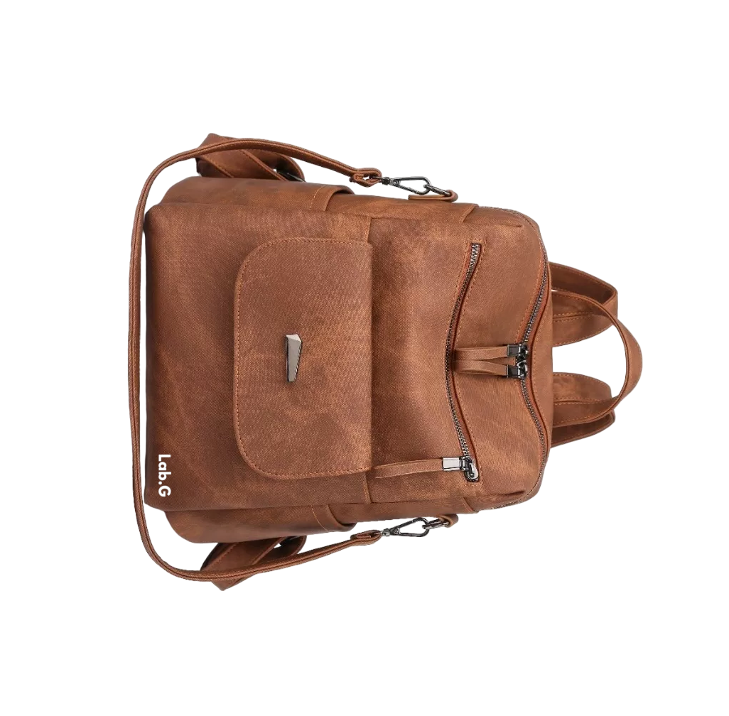 Foto 4 pulgar | Mochila Antirrobo De Mujer Moda Tendencia Hombro Casual Marrón