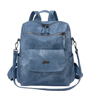 Foto 1 | Mochila Urbana Antirrobo Para Mujer Con Diseño Lisa Capacidad 11l