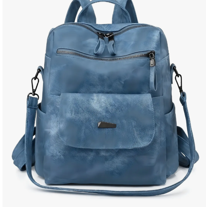 Foto 5 pulgar | Mochila Urbana Antirrobo Para Mujer Con Diseño Lisa Capacidad 11l