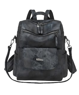 Foto 1 | Mochila Urbana Antirrobo Para Mujer Con Diseño Lisa Capacidad 11l