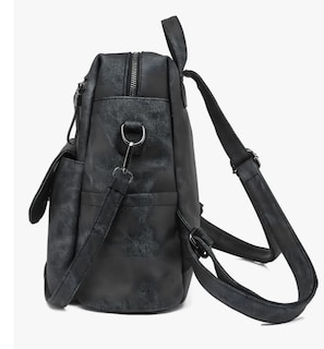 Foto 2 | Mochila Urbana Antirrobo Para Mujer Con Diseño Lisa Capacidad 11l
