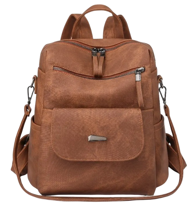 Foto 2 pulgar | Mochila Urbana Antirrobo Para Mujer Con Diseño Lisa Capacidad 11l