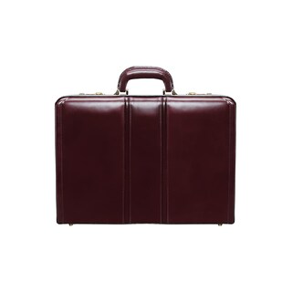 Foto 1 | Maletín Attaché Mcklein Daley Leather 3.5 Borgoña - Venta Internacional