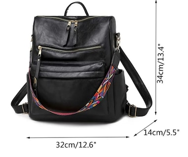 Foto 4 | Mochila Urbana Diseño Lisa Capacidad De 16l