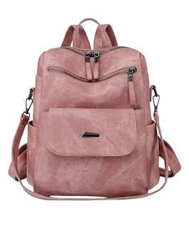 Foto 1 | Mochila Urbana Antirrobo Para Mujer Con Diseño Lisa Capacidad 11l