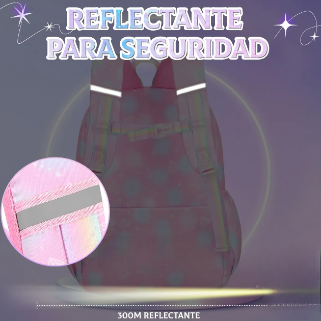 Foto 5 pulgar | Xtellar Mochila Escolar Viaje Para Niñas De Primaria Secundaria, Mochila Backpack Espaciosa