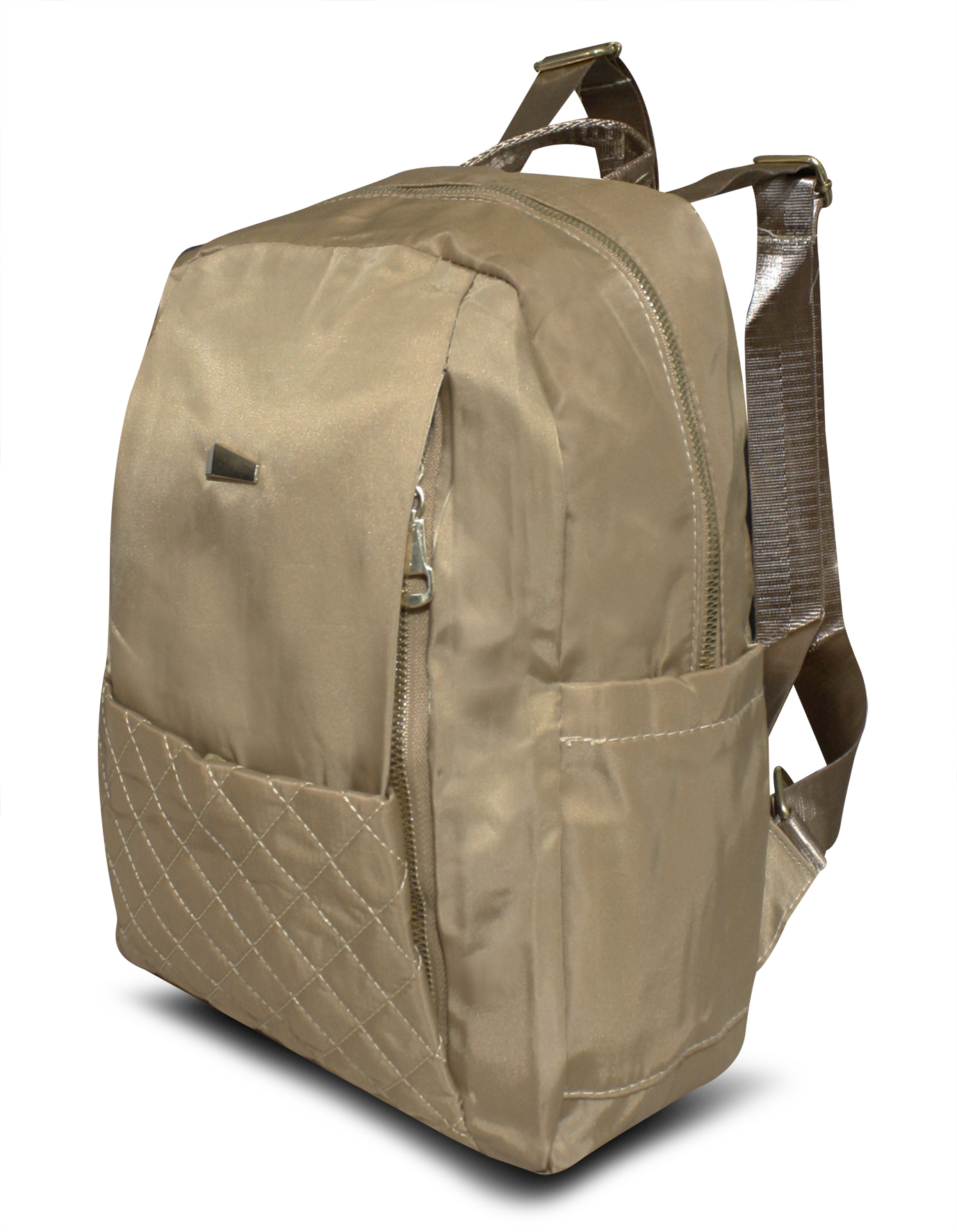 Foto 4 pulgar | Bolsa/backpack Dama Mccarthy  Modelo Mc-022/4 Café