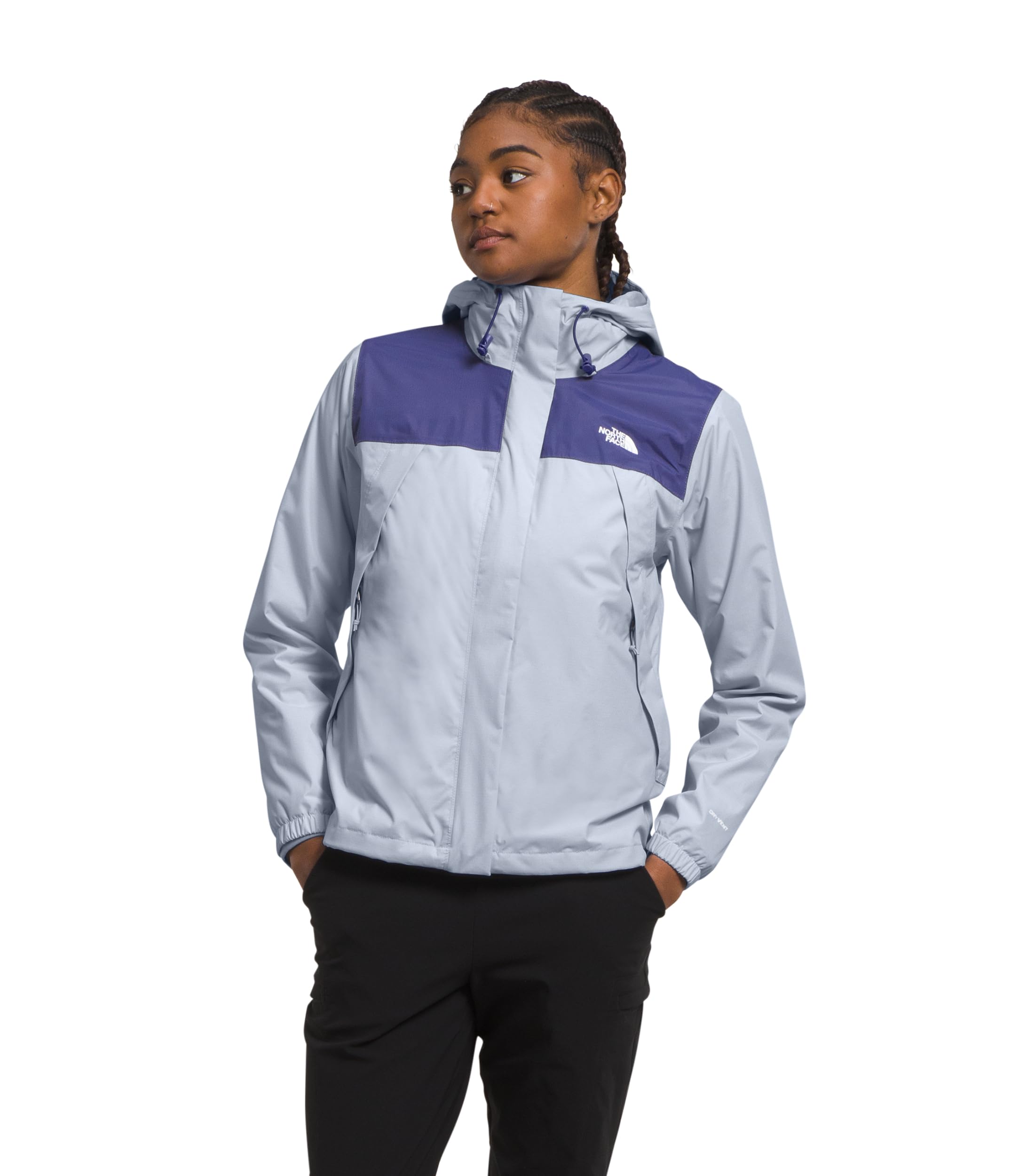 Foto 2 pulgar | Chaqueta The North Face Antora Triclimate Dusty Periwink Para Mujer - Venta Internacional.