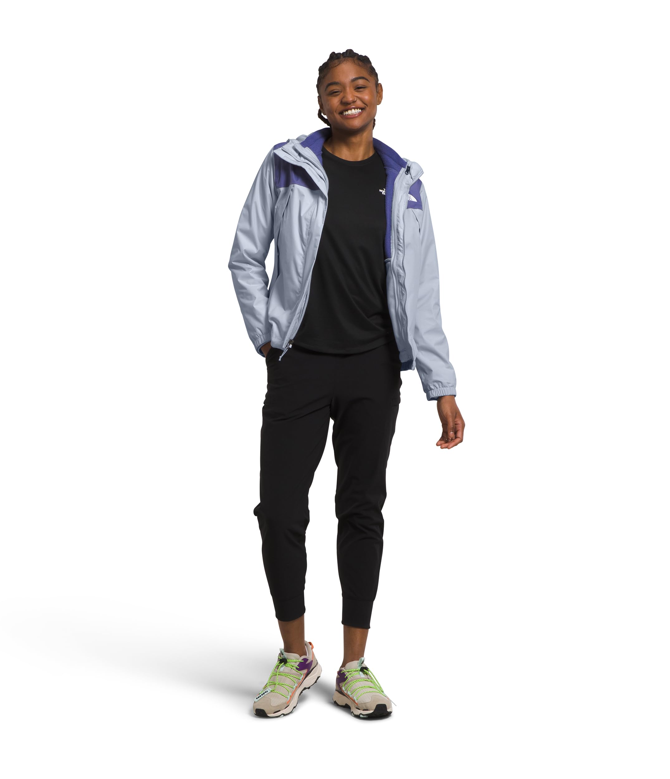Foto 2 | Chaqueta The North Face Antora Triclimate Dusty Periwink Para Mujer - Venta Internacional.