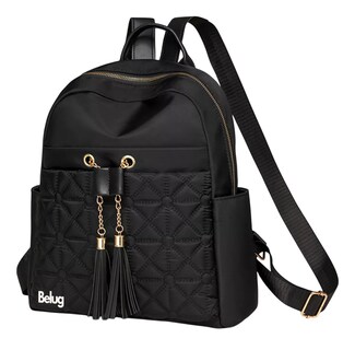 Foto 1 | Mochila Para Mujer, Belug Bolso Antirrobo Impermeable Negro