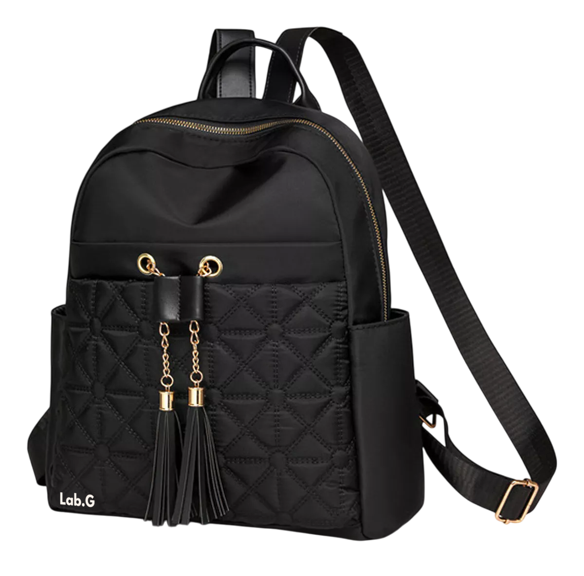 Foto 2 pulgar | Mochila Para Mujer, Belug Bolso Antirrobo Impermeable Negro