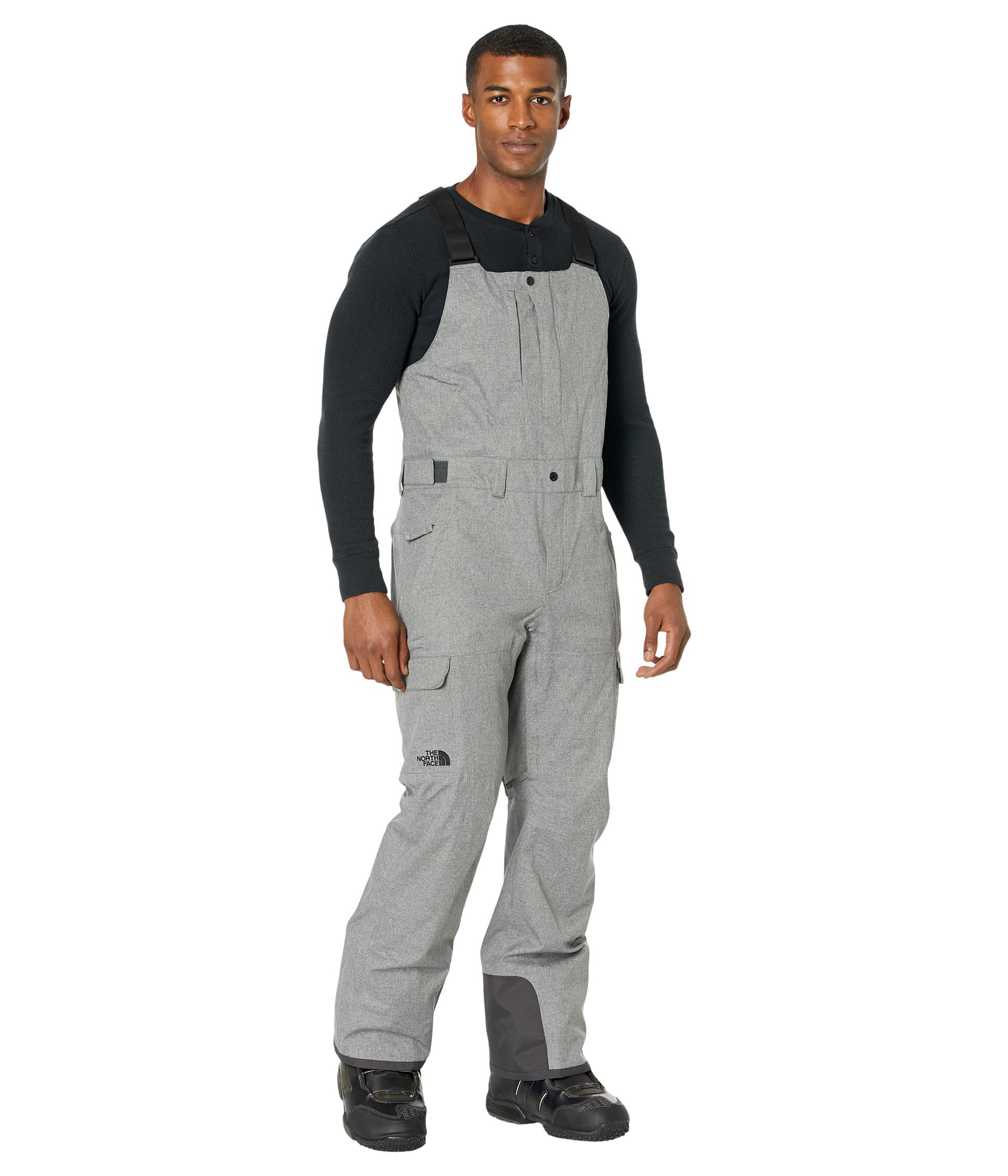 Foto 1 | Pantalones De Snowboard The North Face Freedom Bib Tnf Grey Sz S - Venta Internacional.