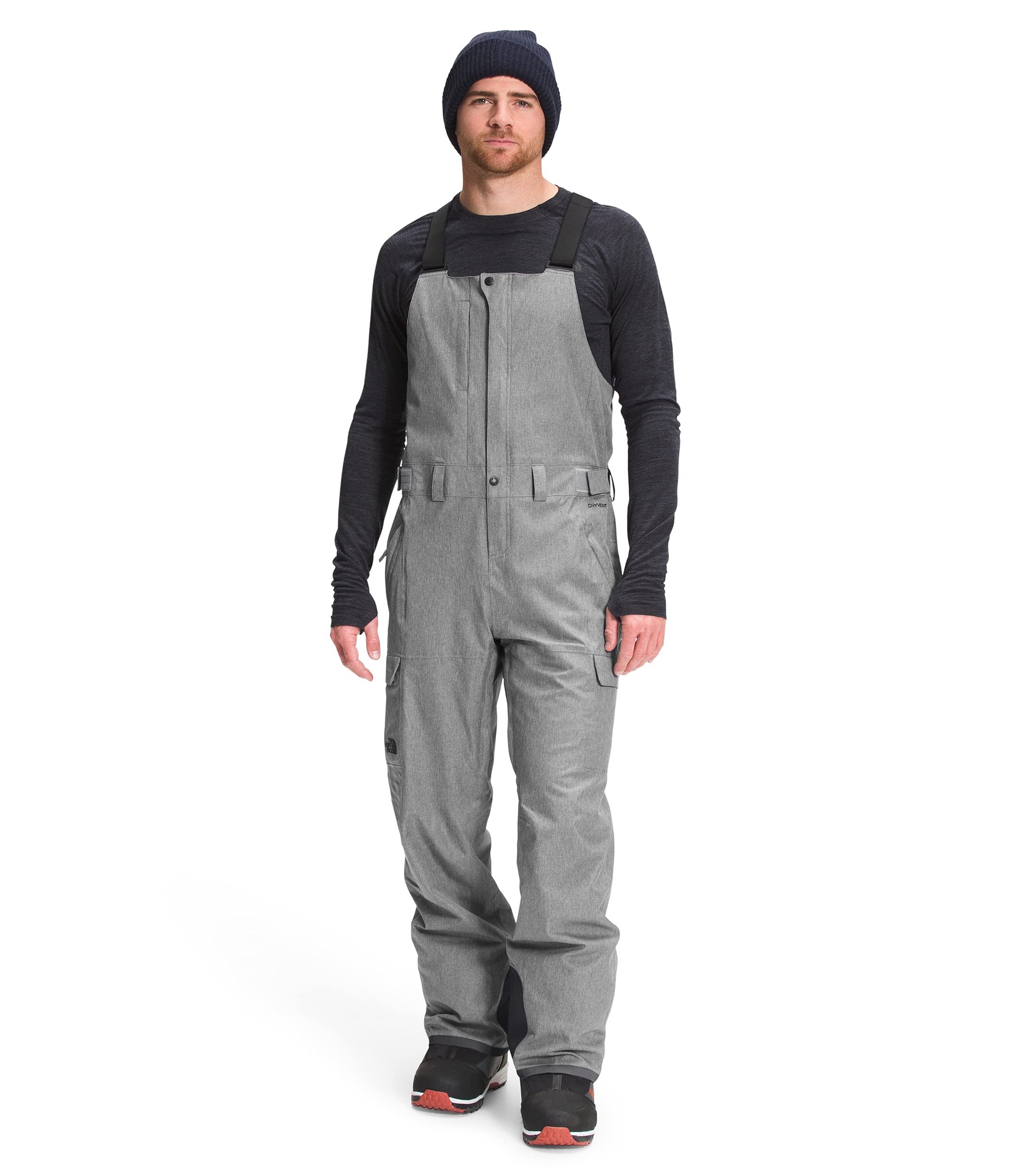 Foto 2 | Pantalones De Snowboard The North Face Freedom Bib Tnf Grey Sz S - Venta Internacional.