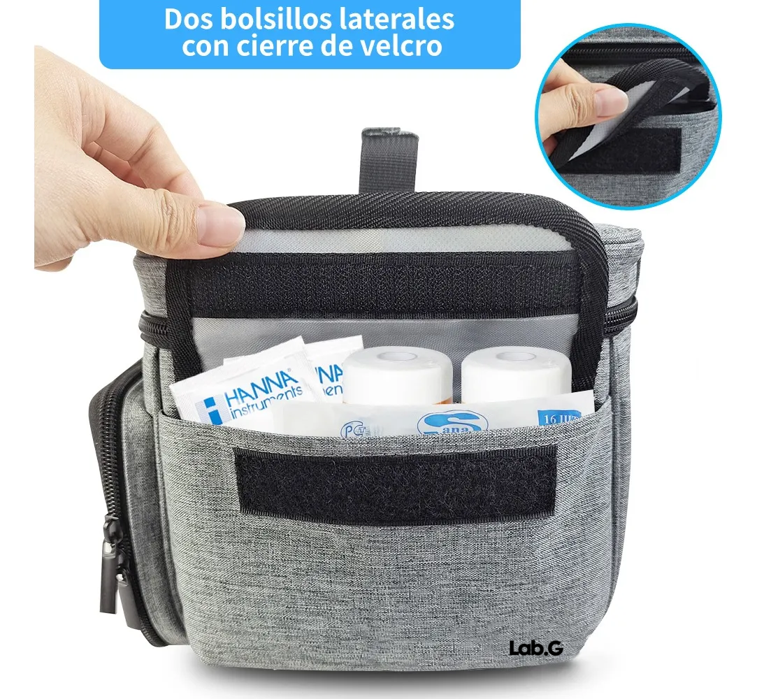 Foto 4 pulgar | Kit De Primeros Auxilios Médicos Portátiles, Lab.g Gris