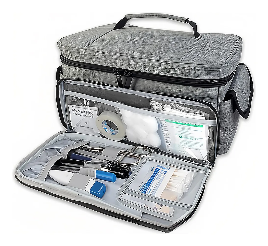 Foto 5 | Kit De Primeros Auxilios Médicos Portátiles, Lab.g Gris