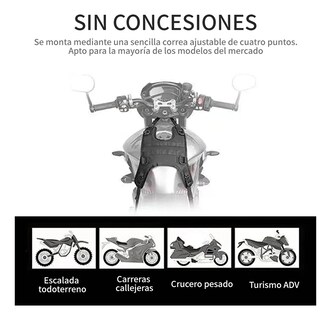 Foto 5 | Chaleco Belug Tanque De Motocicleta Con Varios Accesorios Negro